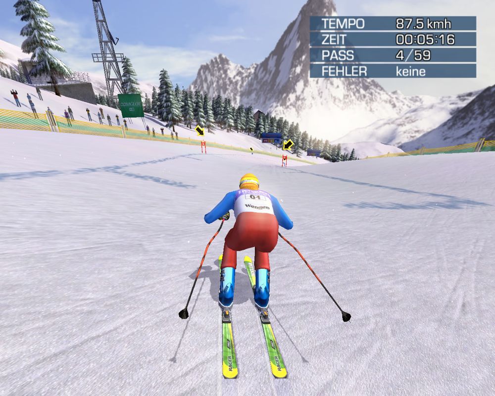 Alpine Skiing 2005 screenshot 3 for Playstation 2